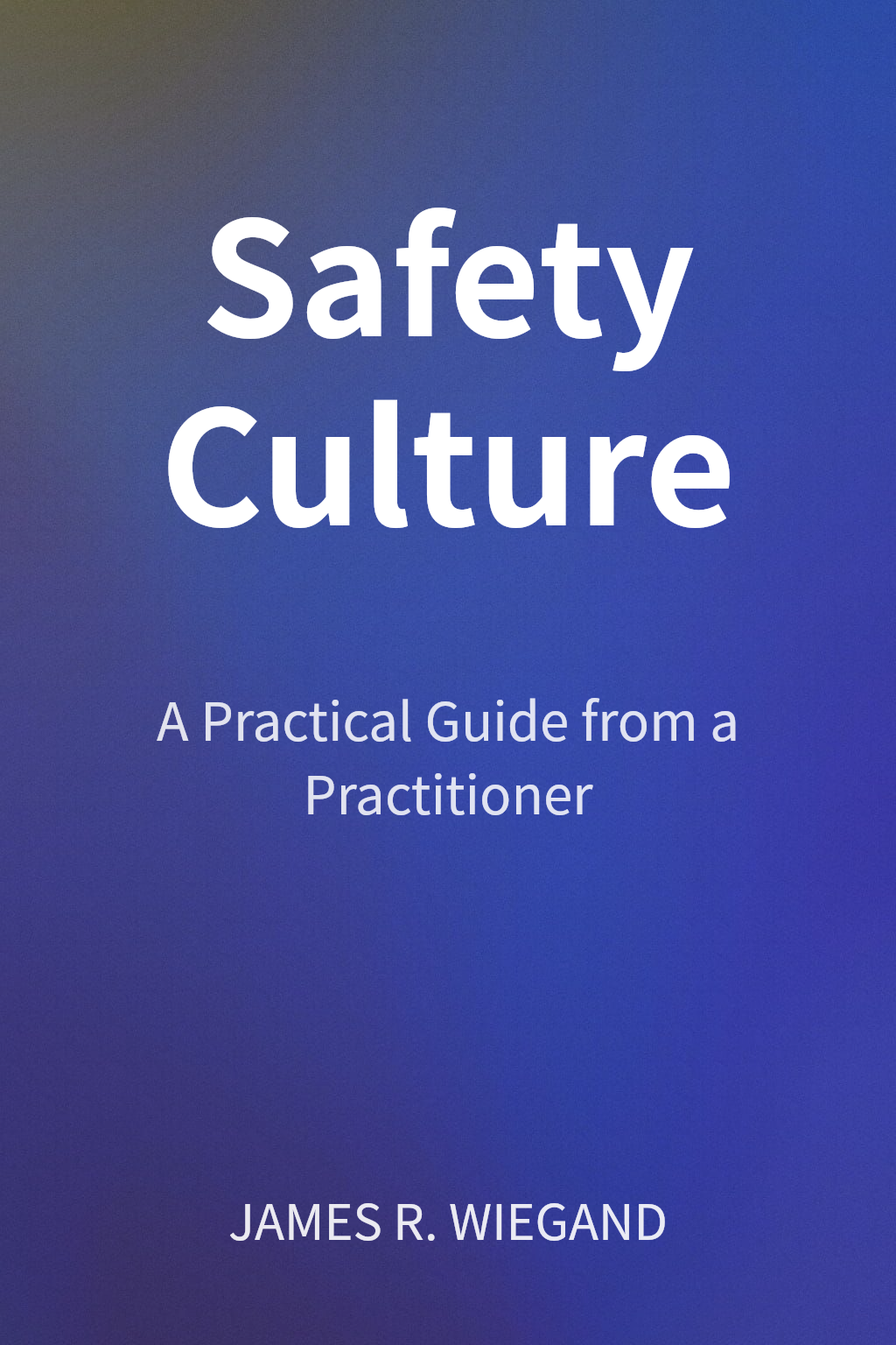 Safety Culture cover