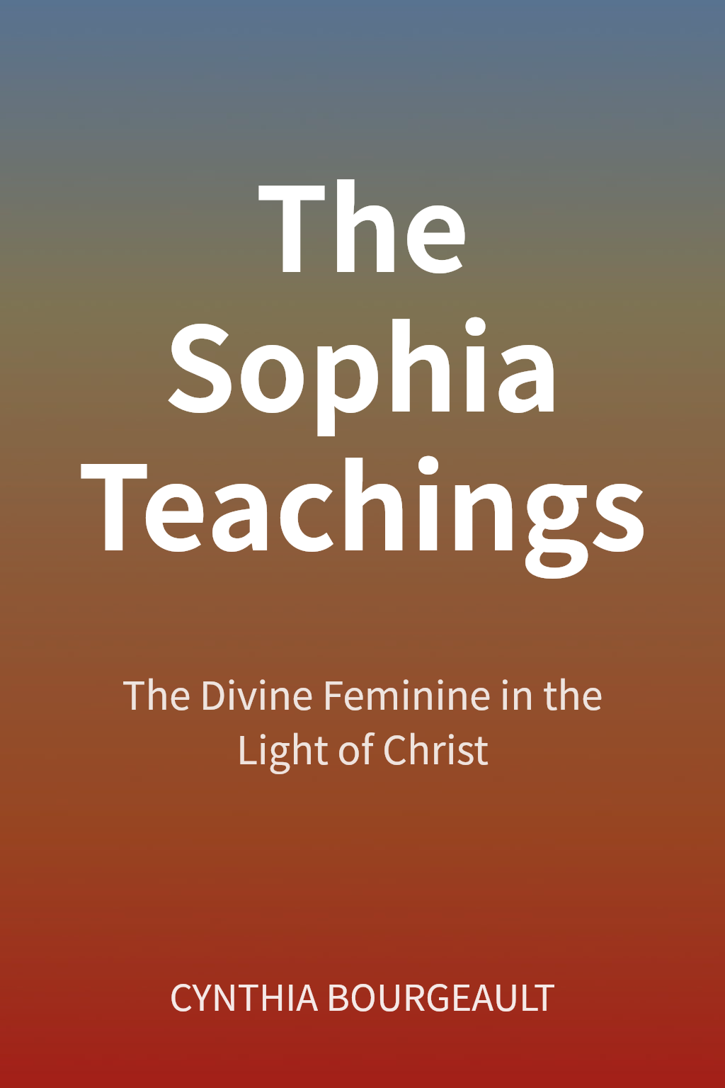 The Sophia Teachings cover