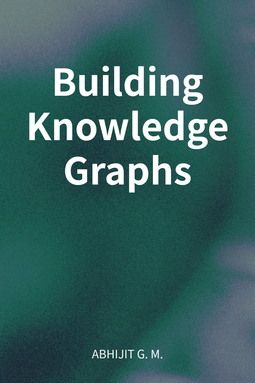 Building Knowledge Graphs cover