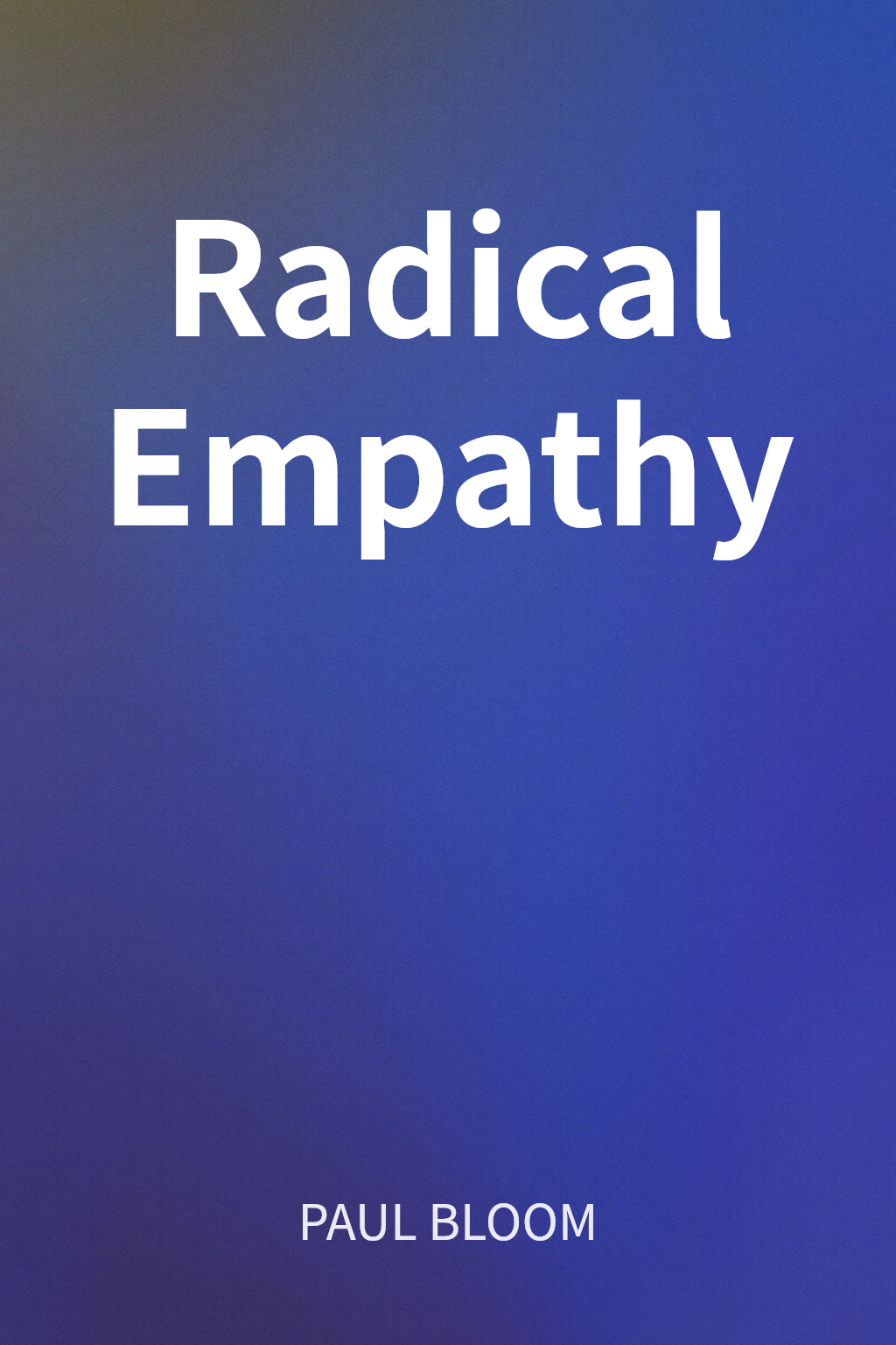 Radical Empathy cover