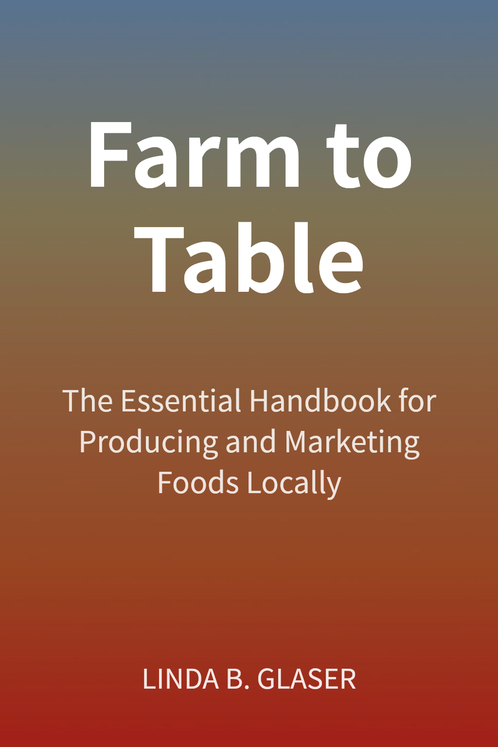 Farm to Table cover