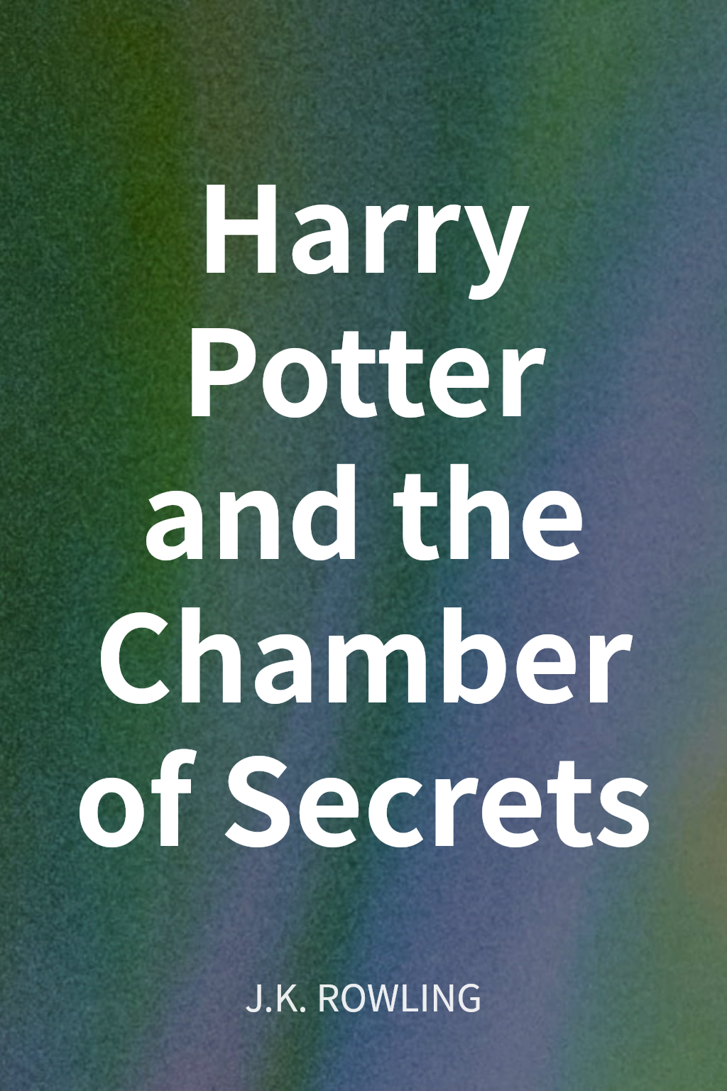 Harry Potter and the Chamber of Secrets cover