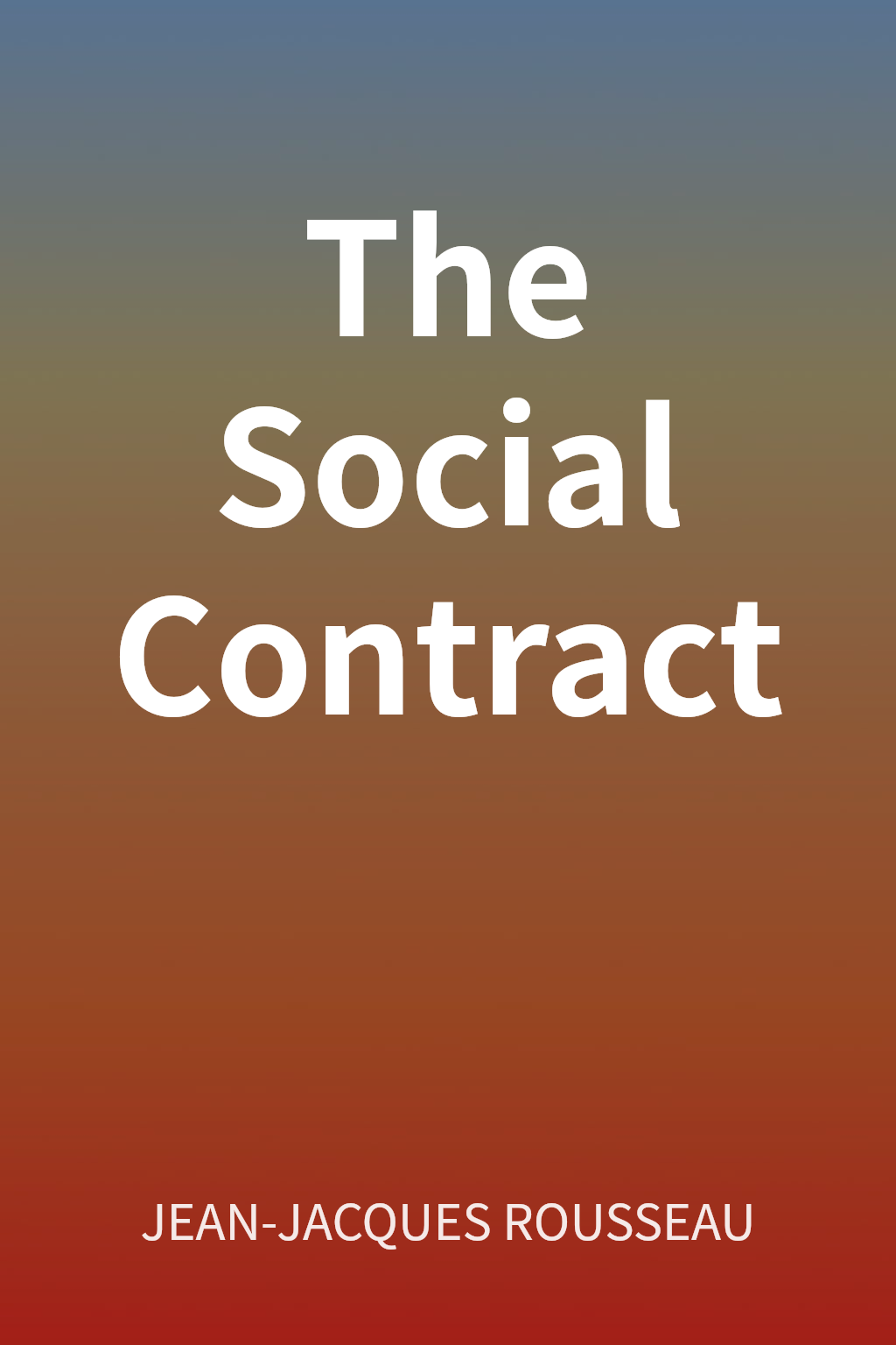 The Social Contract cover