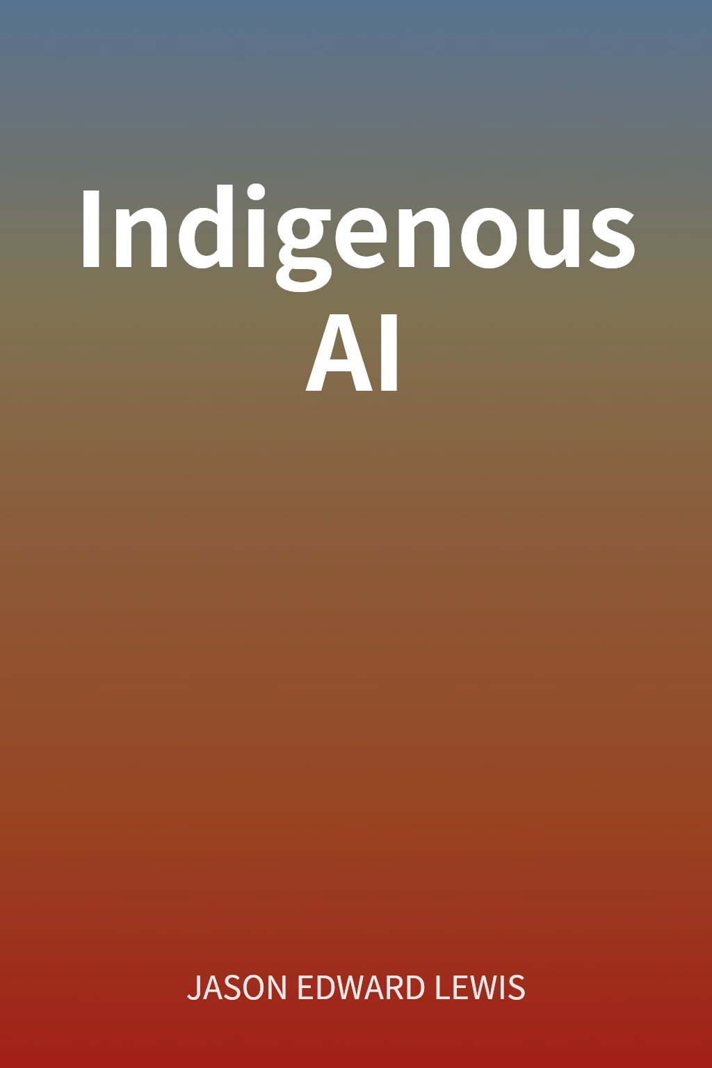 Indigenous AI cover