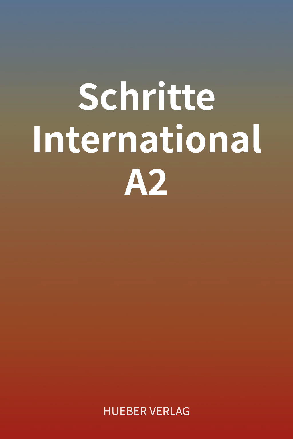 Schritte International A2 cover
