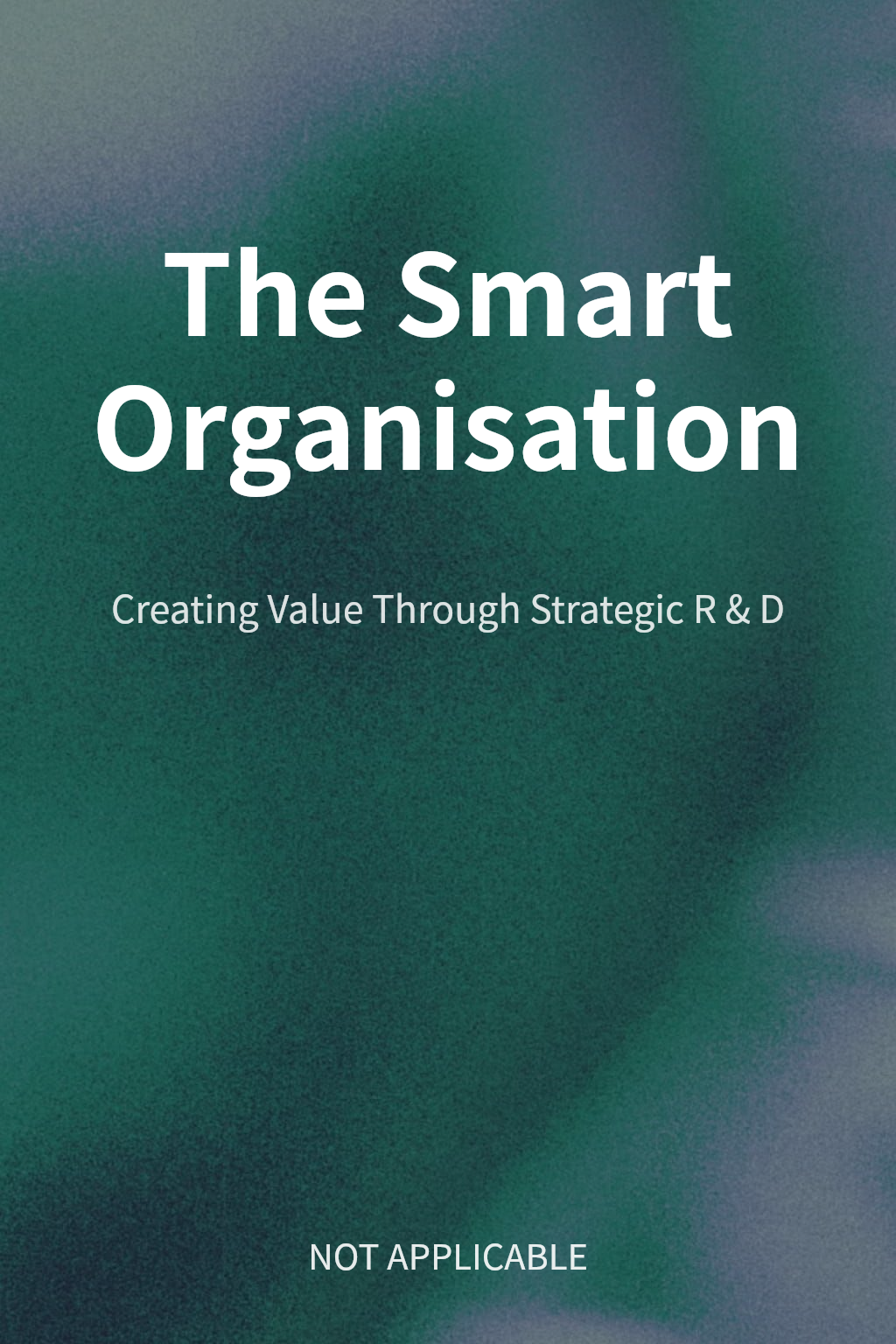 The Smart Organisation cover