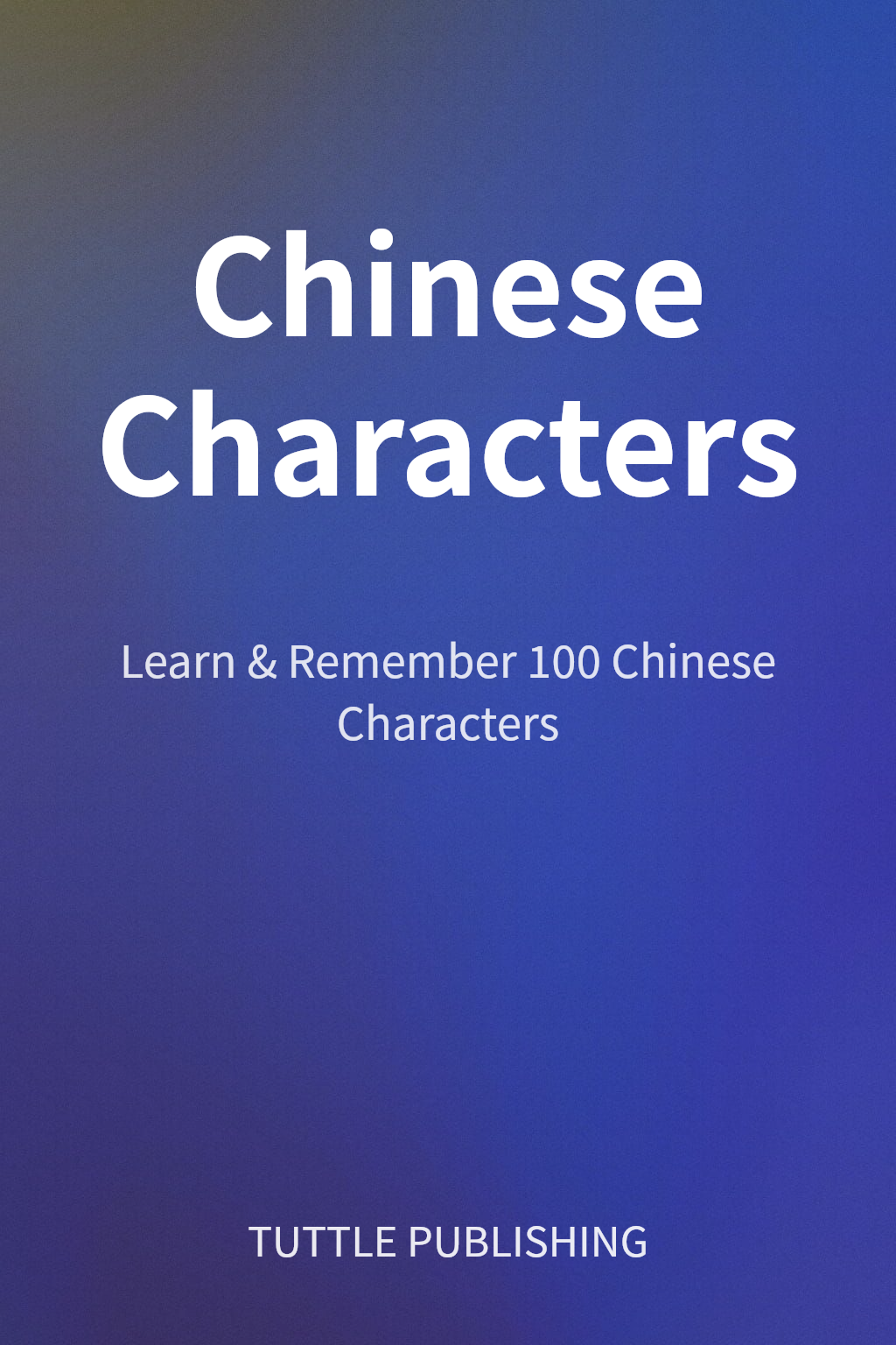 Chinese Characters cover