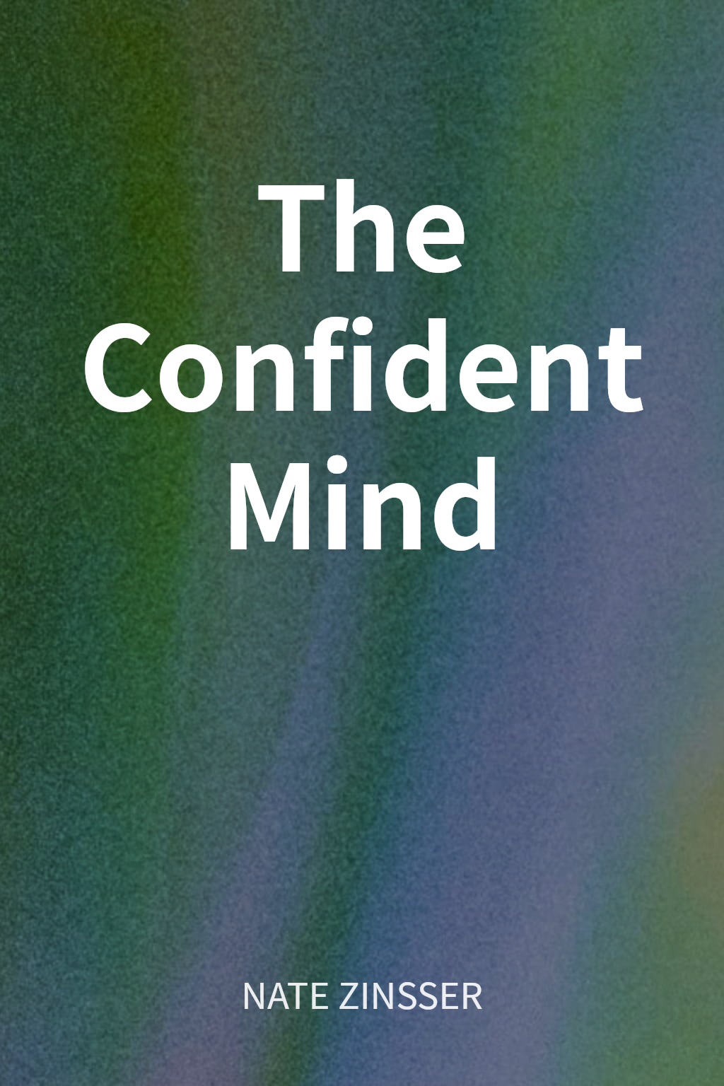 The Confident Mind cover