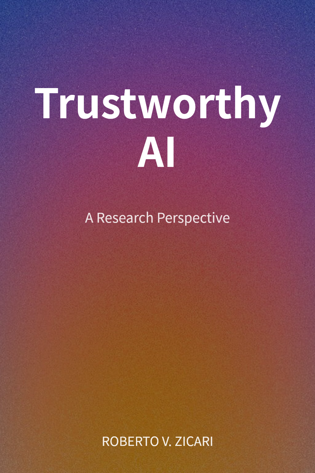 Trustworthy AI cover