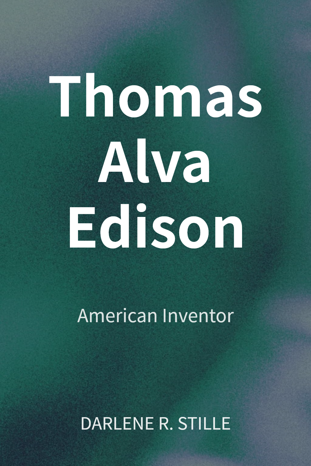 Thomas Alva Edison cover