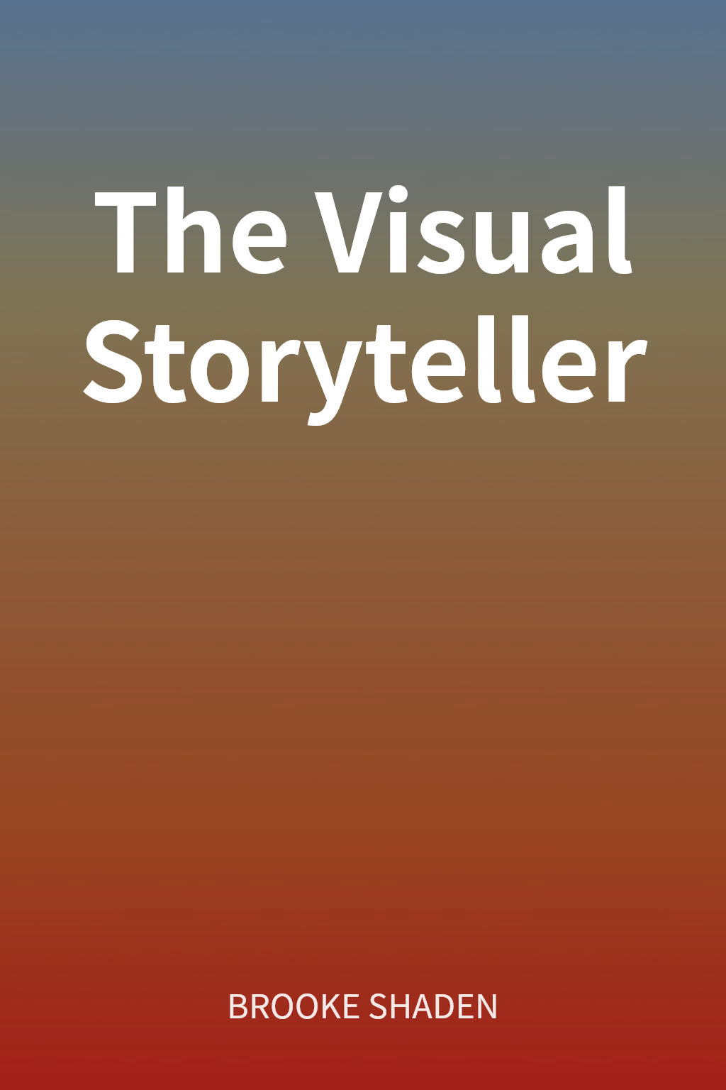 The Visual Storyteller cover