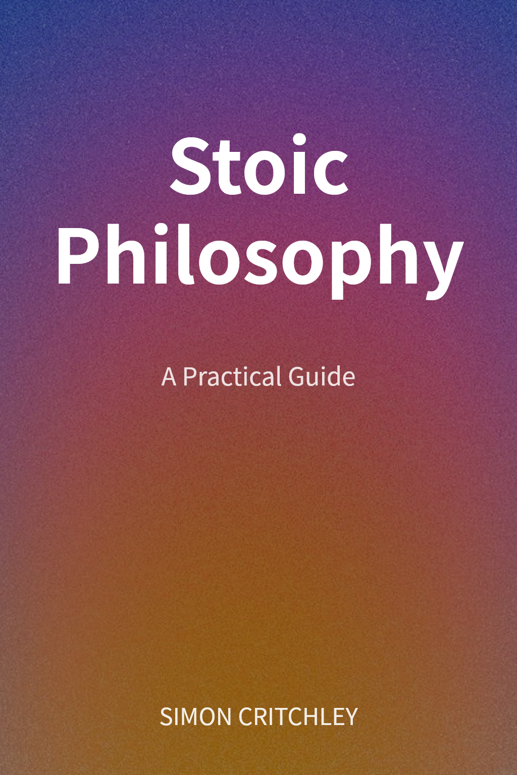 Stoic Philosophy cover