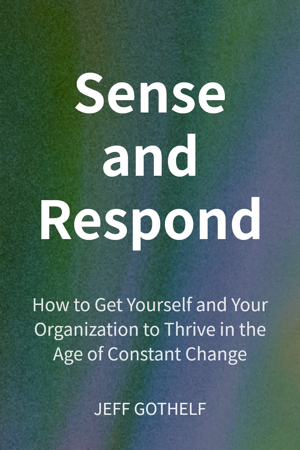 Sense and Respond cover