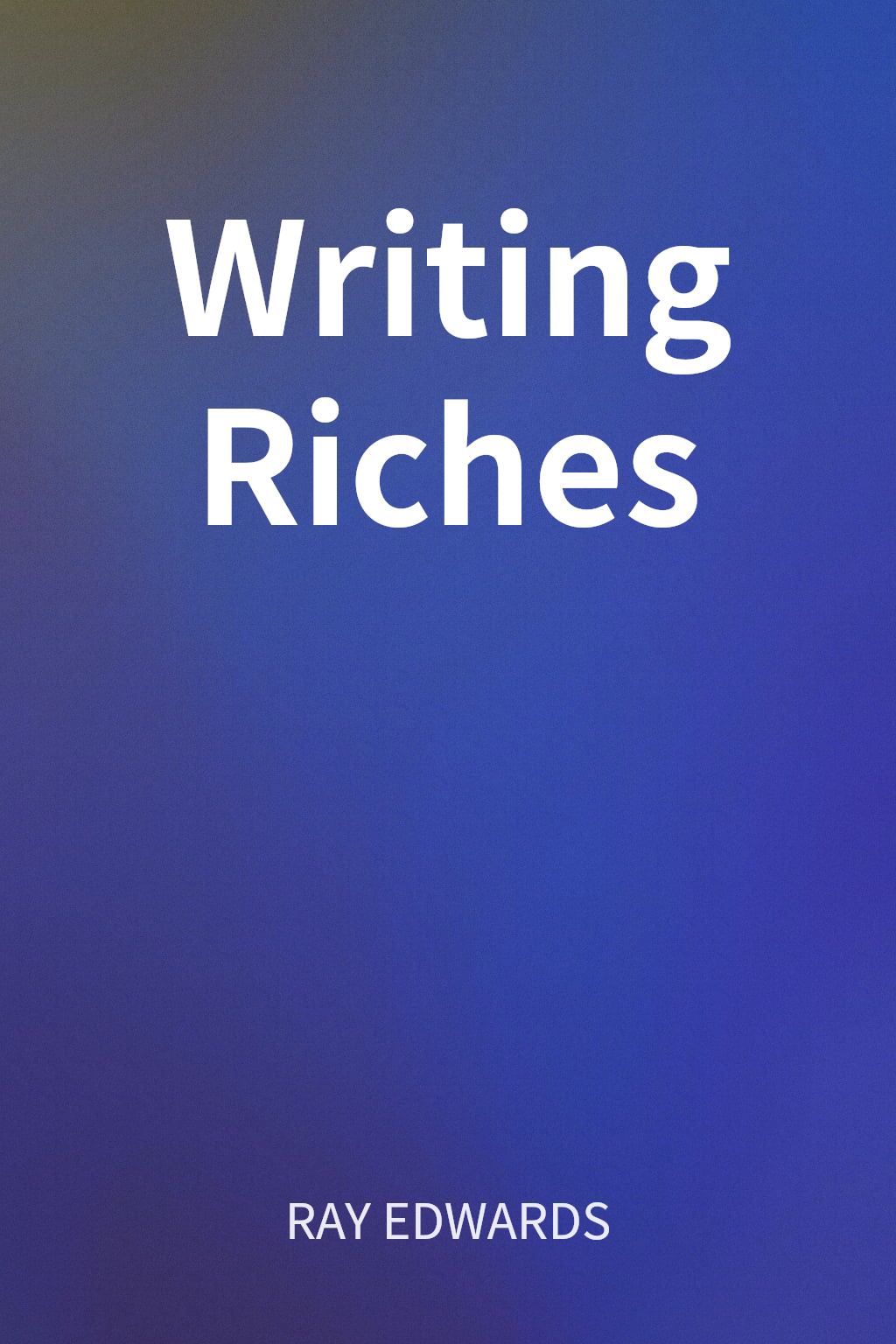 Writing Riches cover