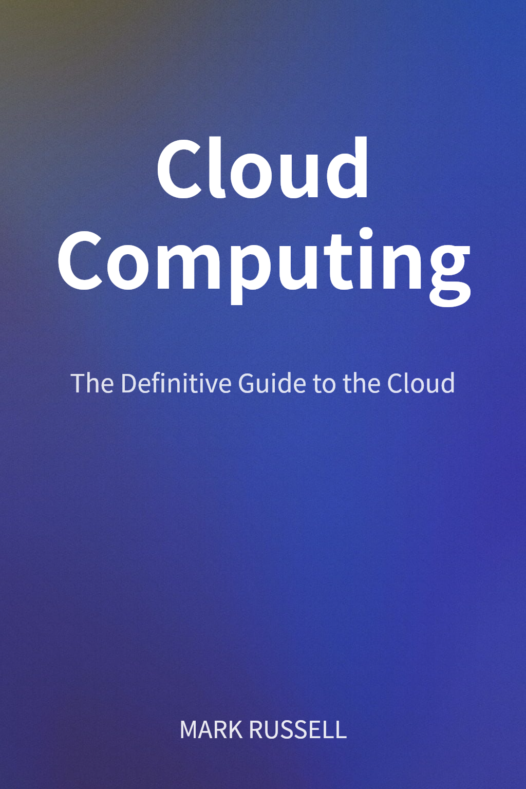 Cloud Computing cover