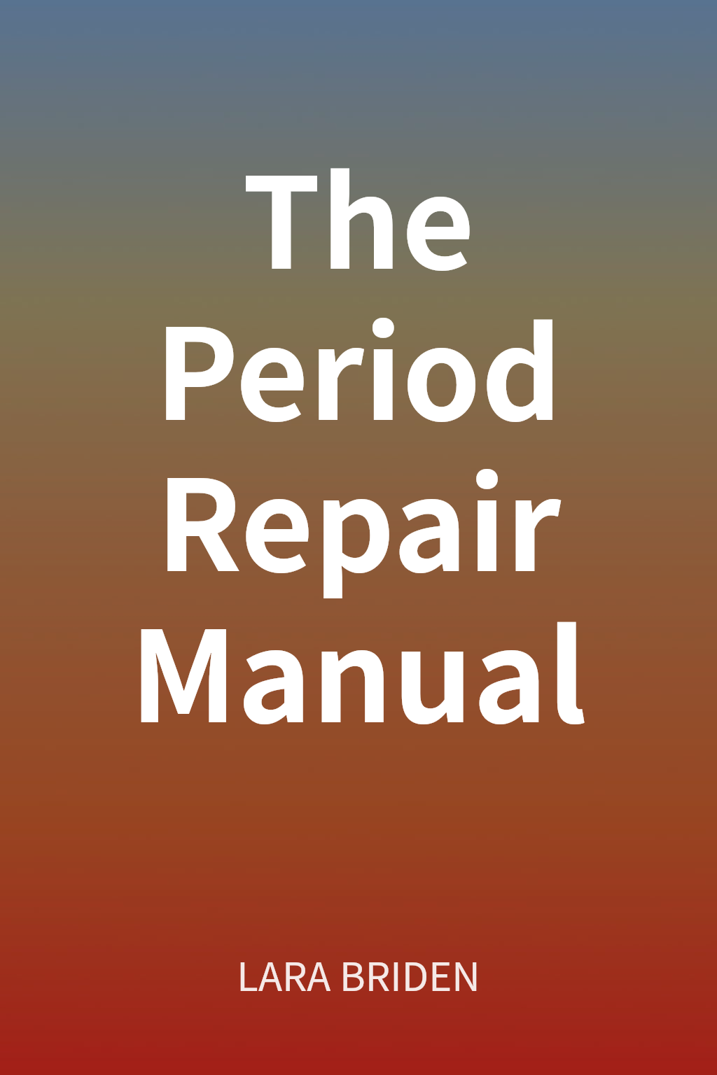 The Period Repair Manual cover