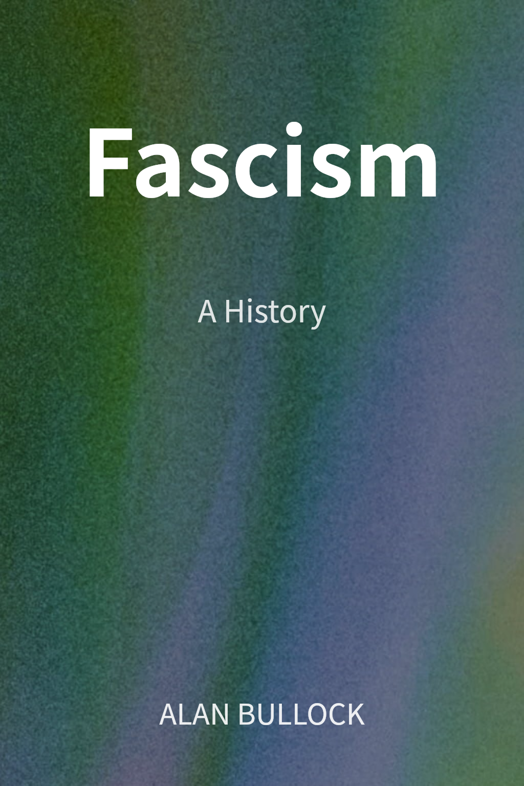 Fascism cover