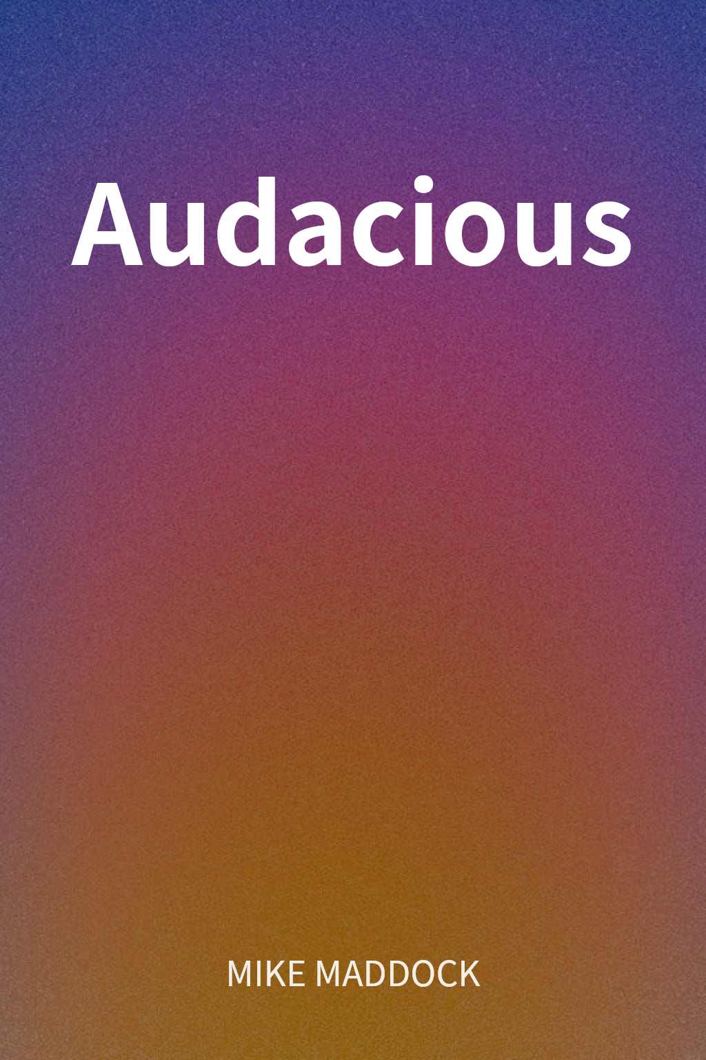 Audacious cover