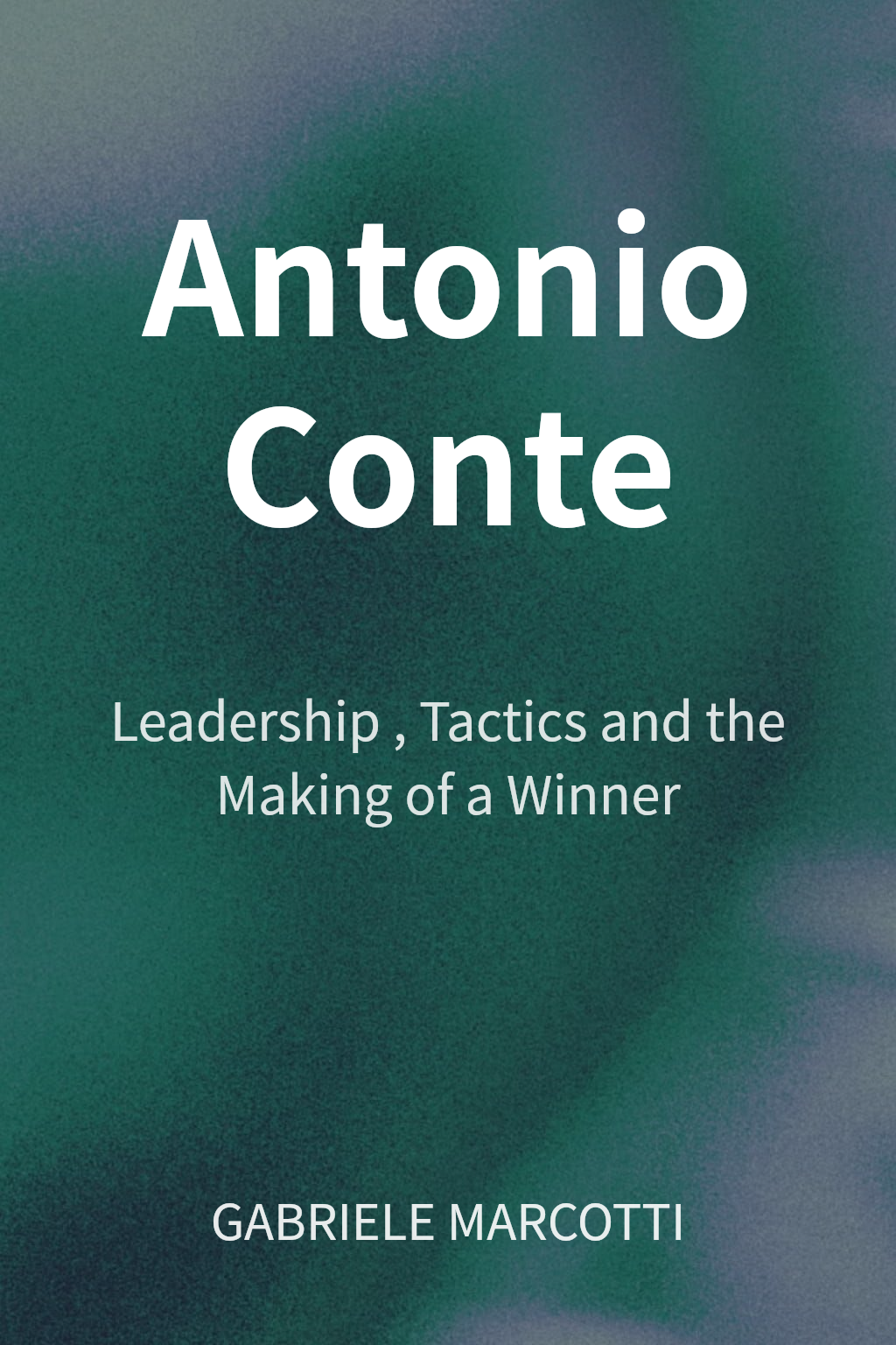 Antonio Conte 封面