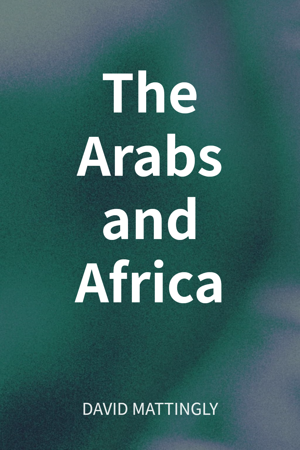 The Arabs and Africa cover