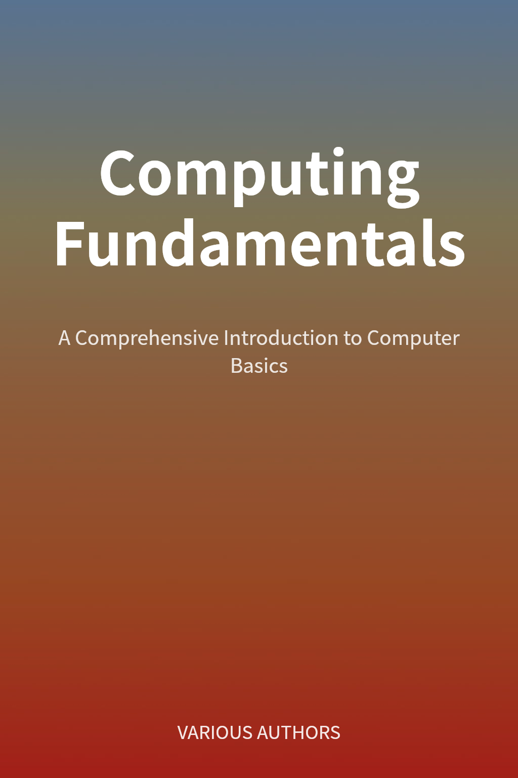 Computing Fundamentals cover