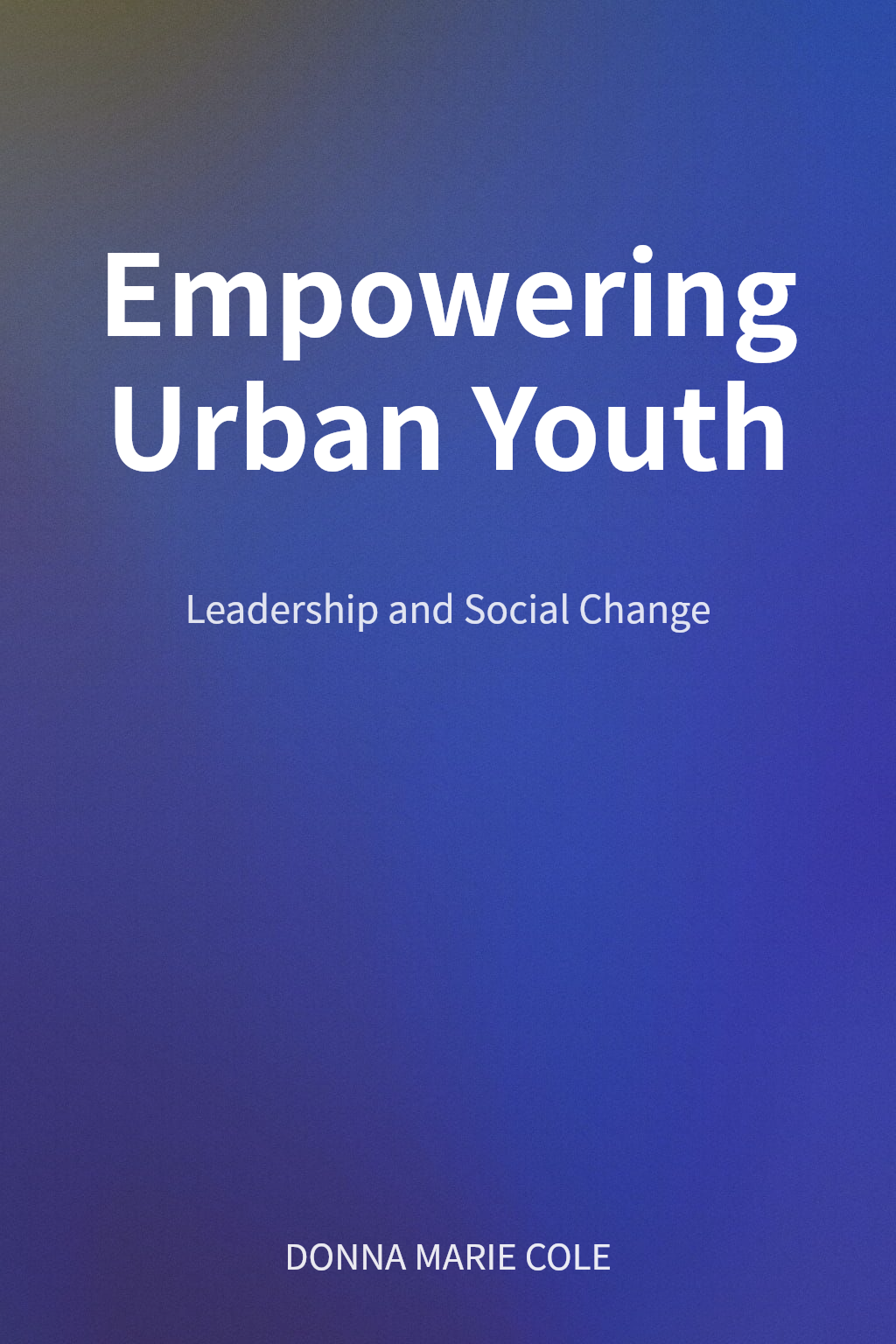 Empowering Urban Youth cover