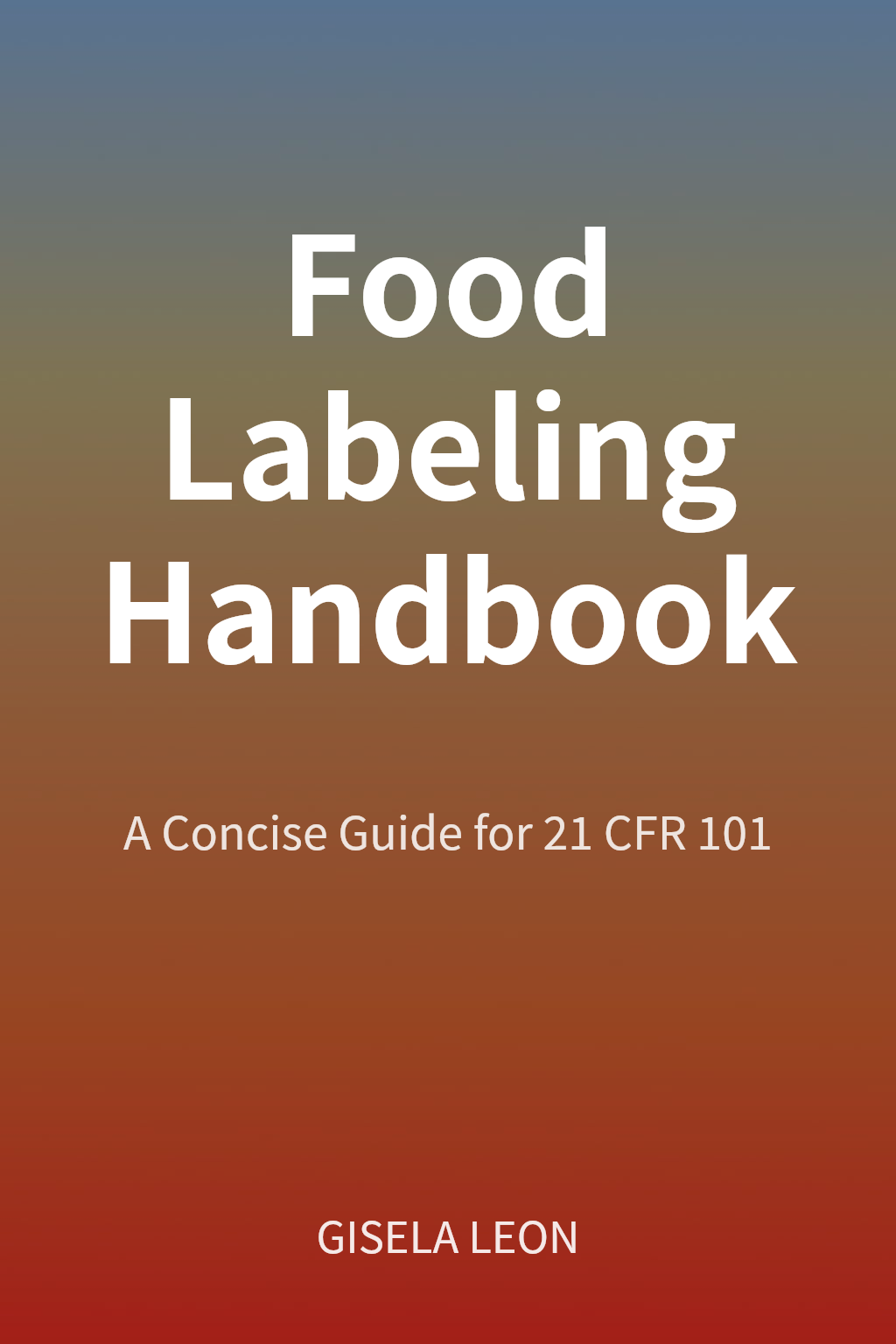 Food Labeling Handbook cover