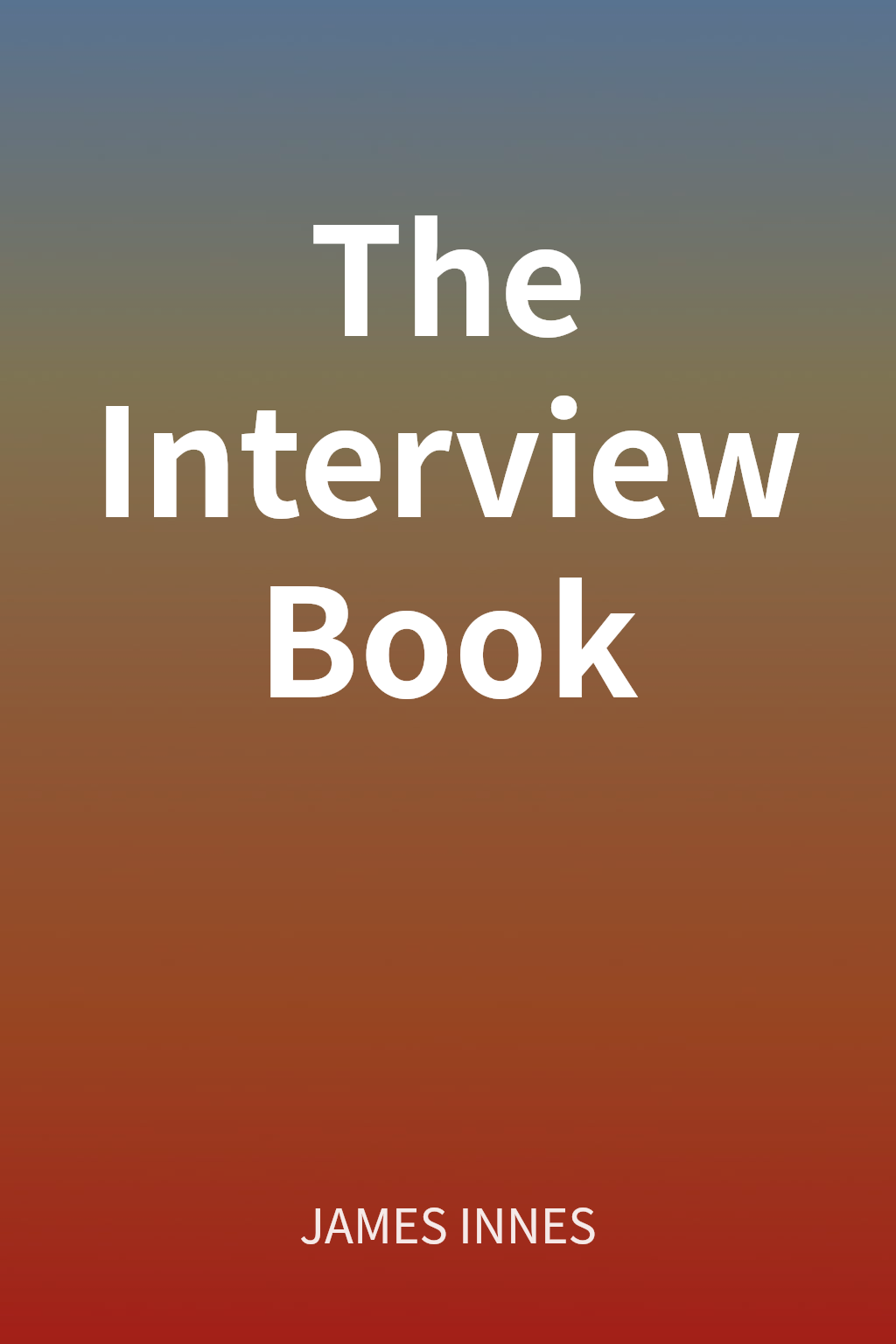 The Interview Book cover