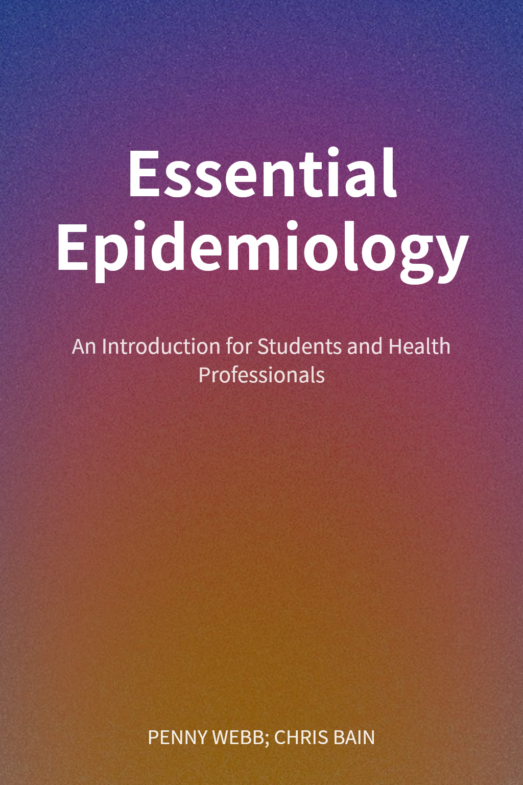 Essential Epidemiology cover
