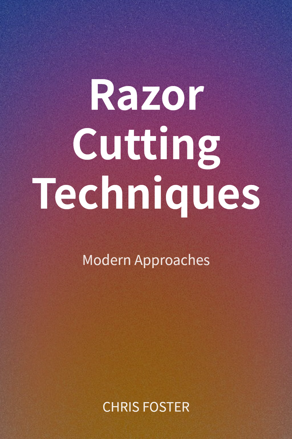 Razor Cutting Techniques cover