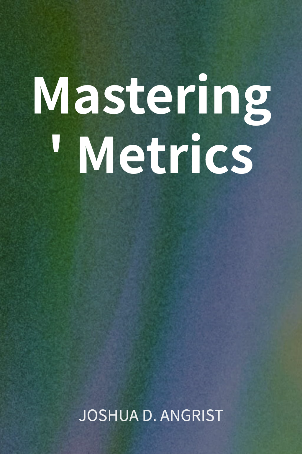 Mastering 'Metrics cover