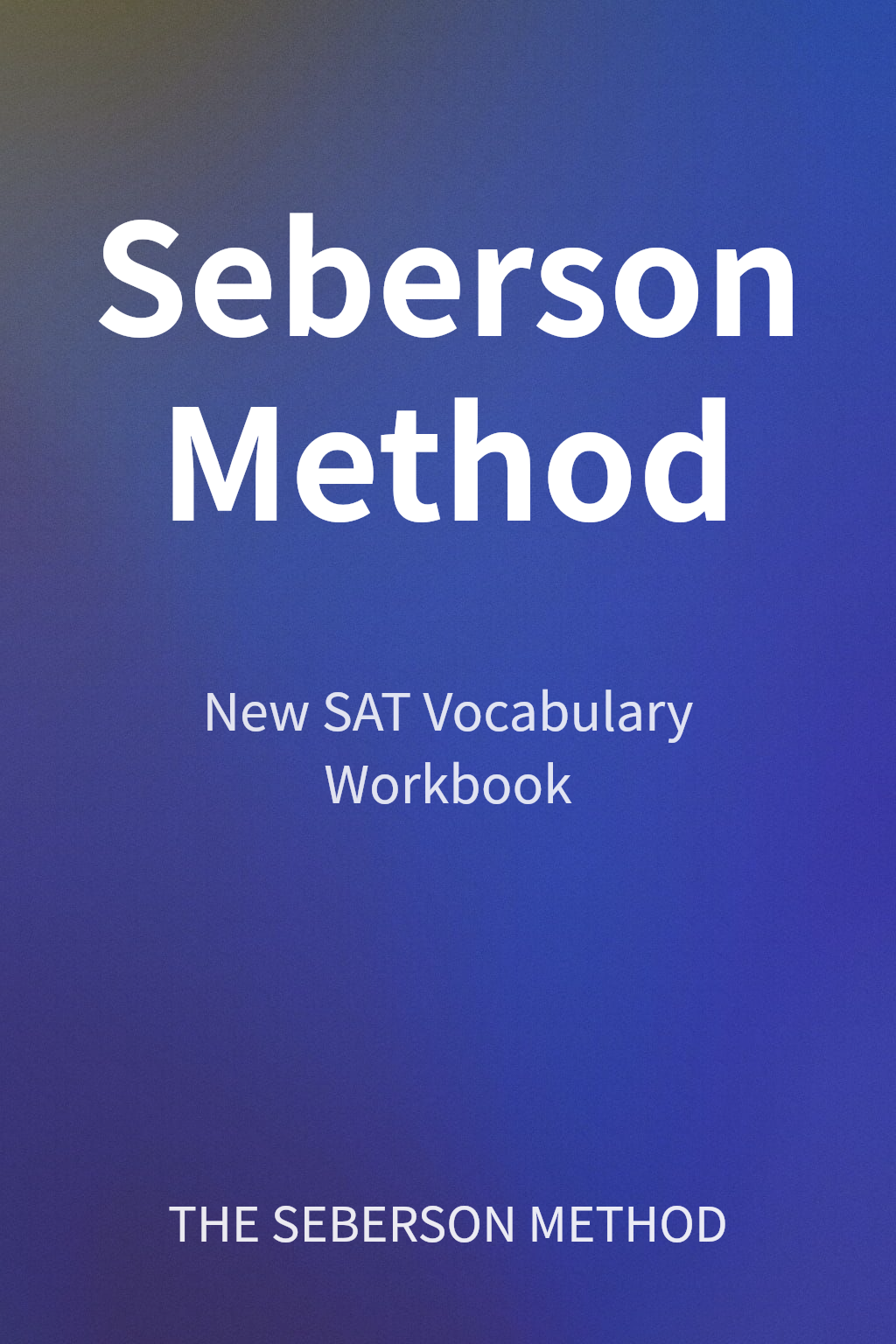 Seberson Method cover