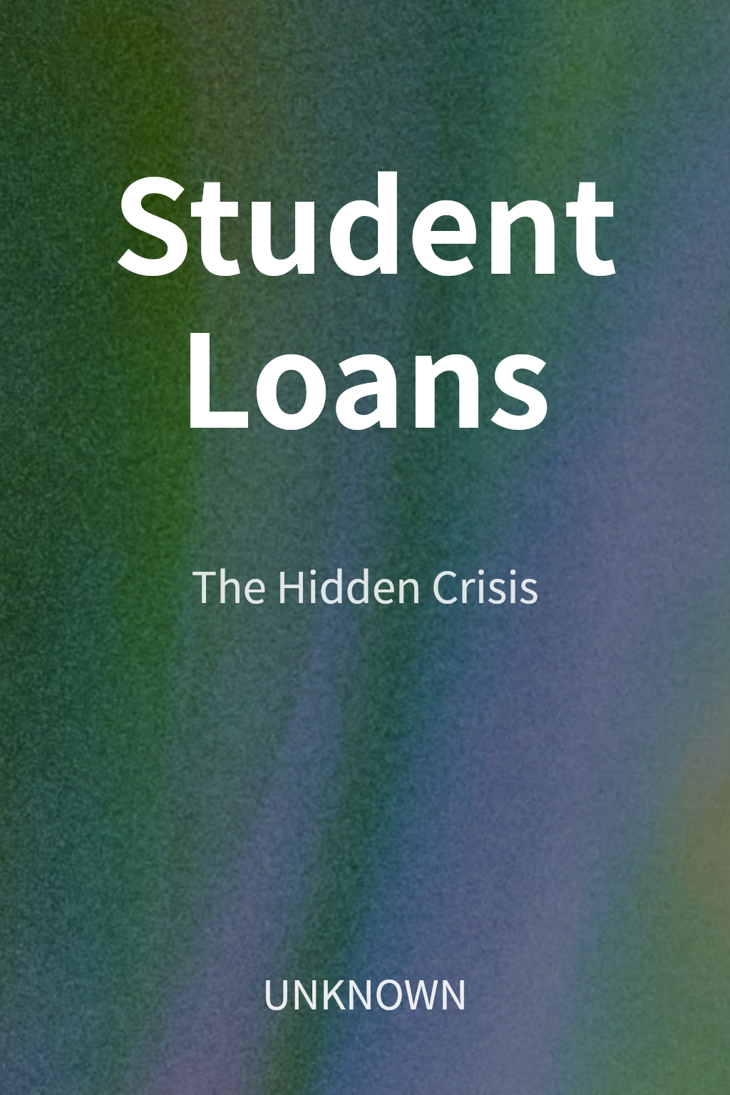 Student Loans cover