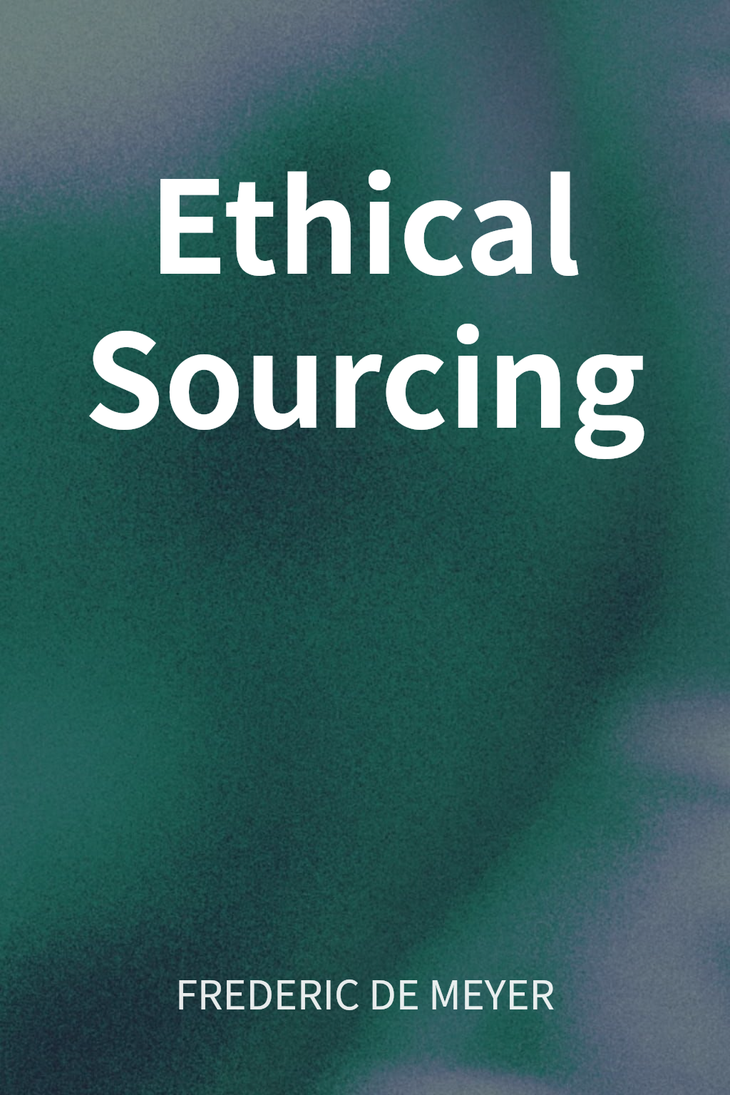 Ethical Sourcing cover
