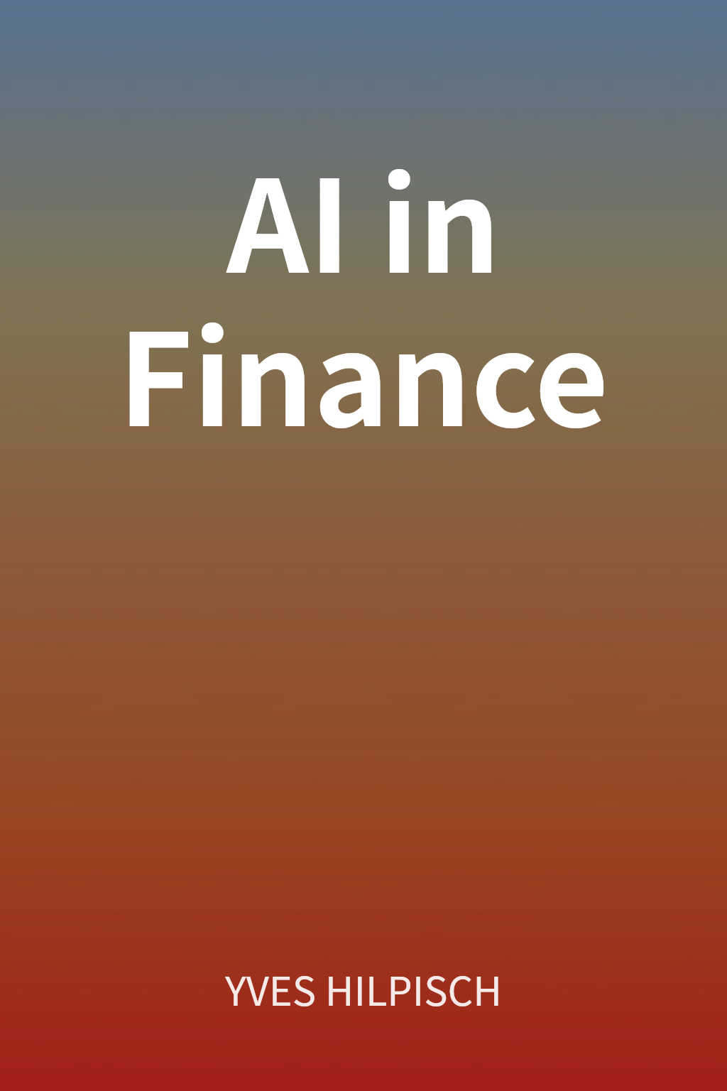 AI in Finance cover