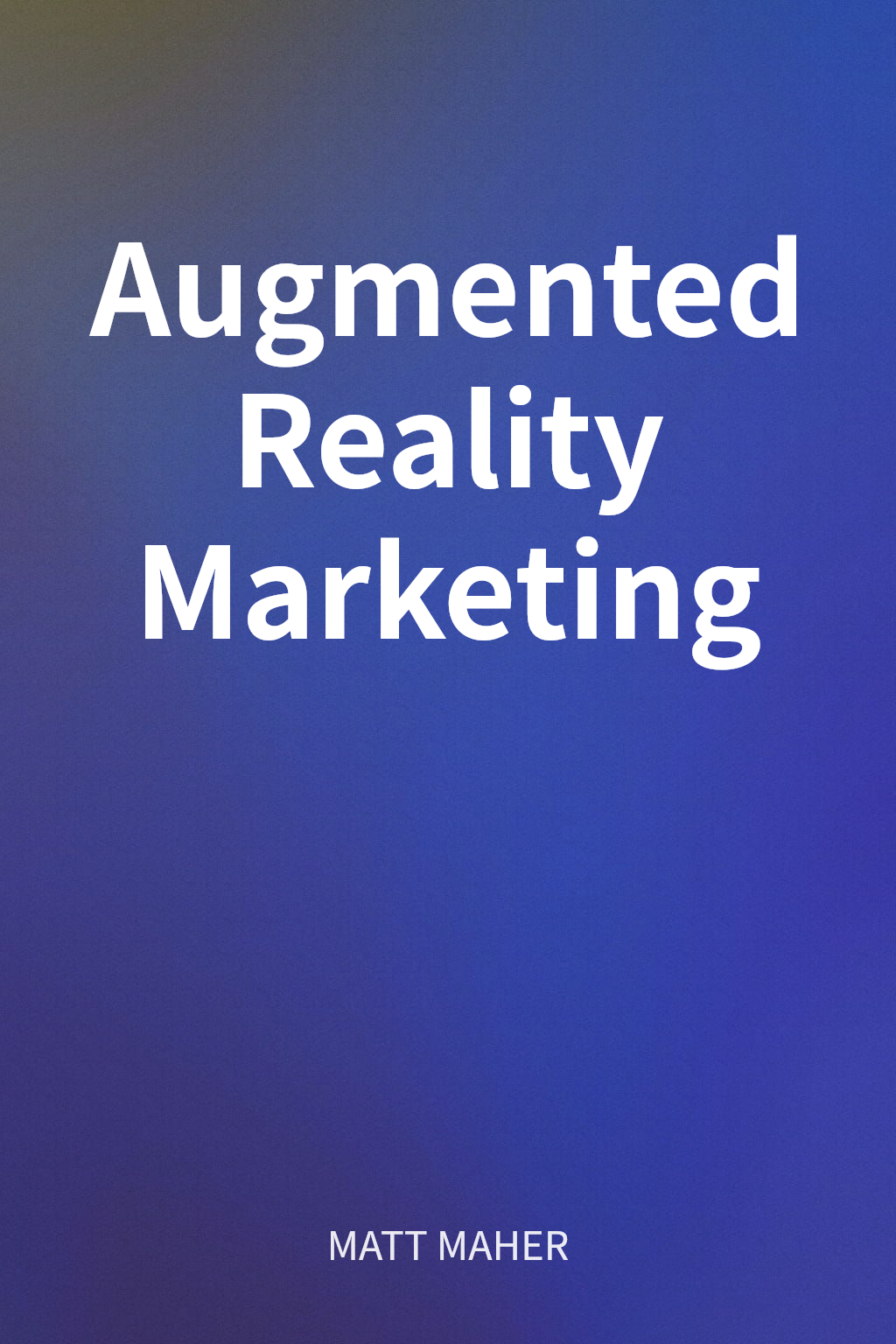 Augmented Reality Marketing cover
