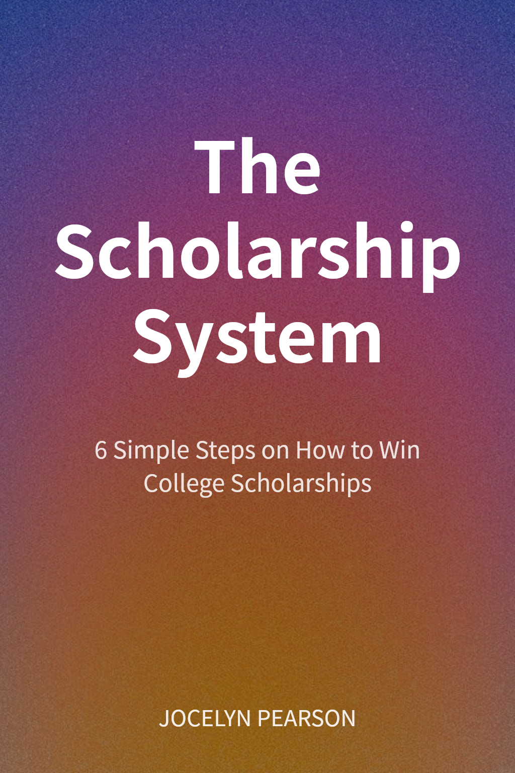 The Scholarship System cover