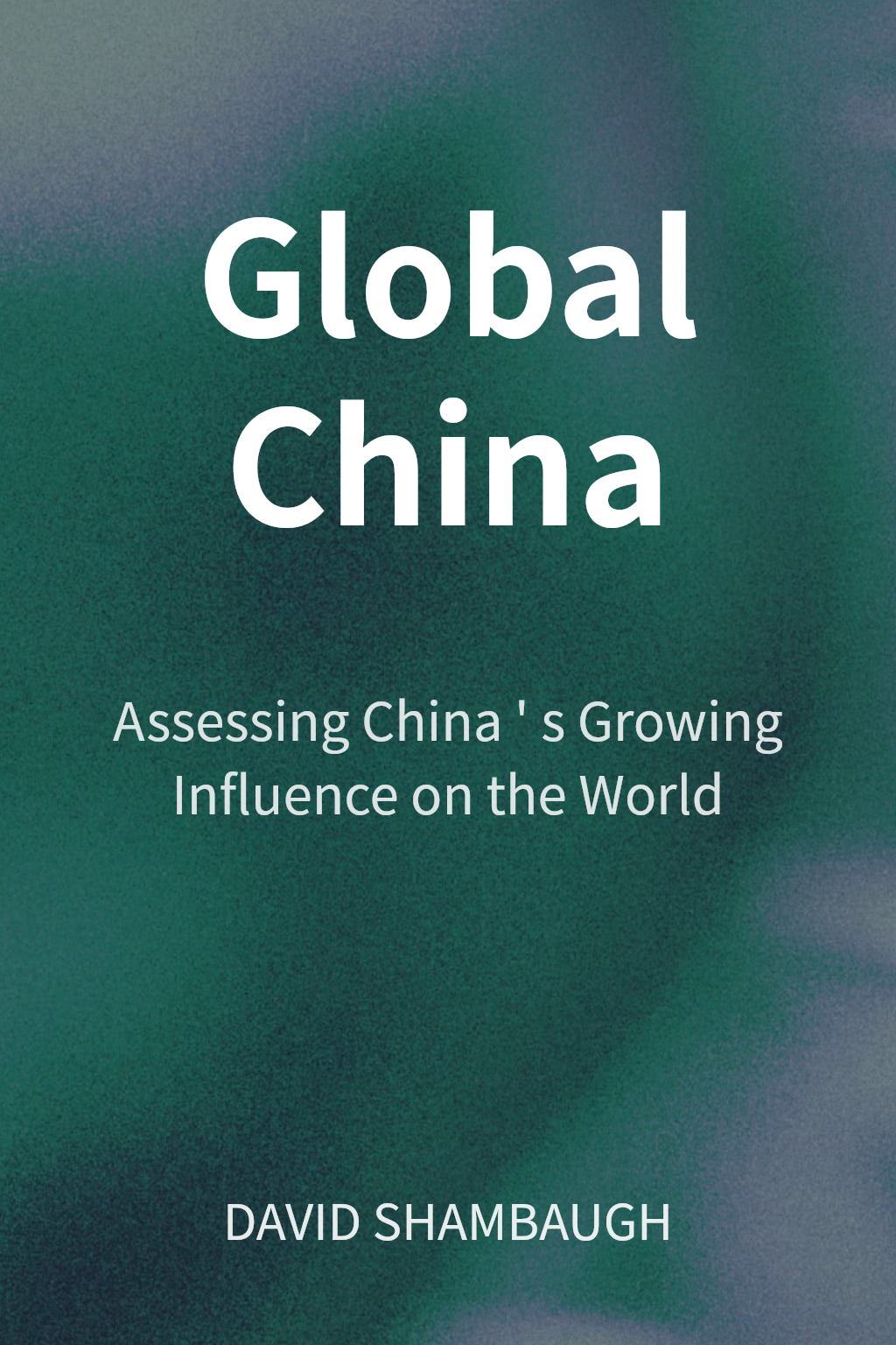 Global China cover