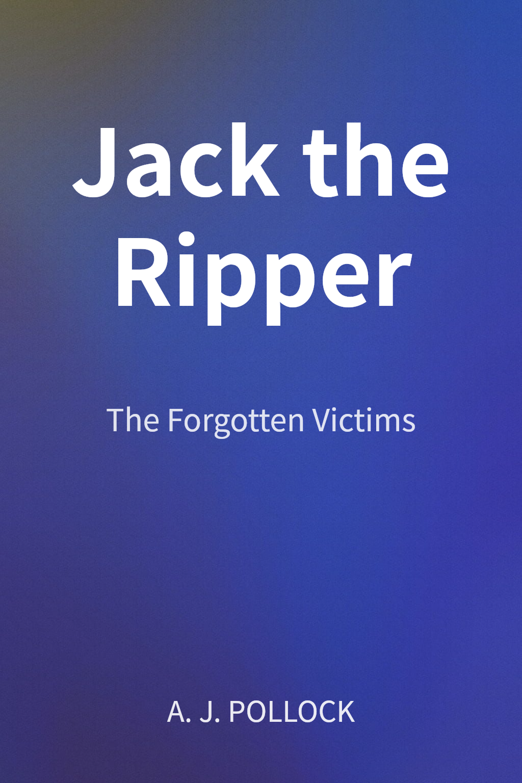 Jack the Ripper 封面