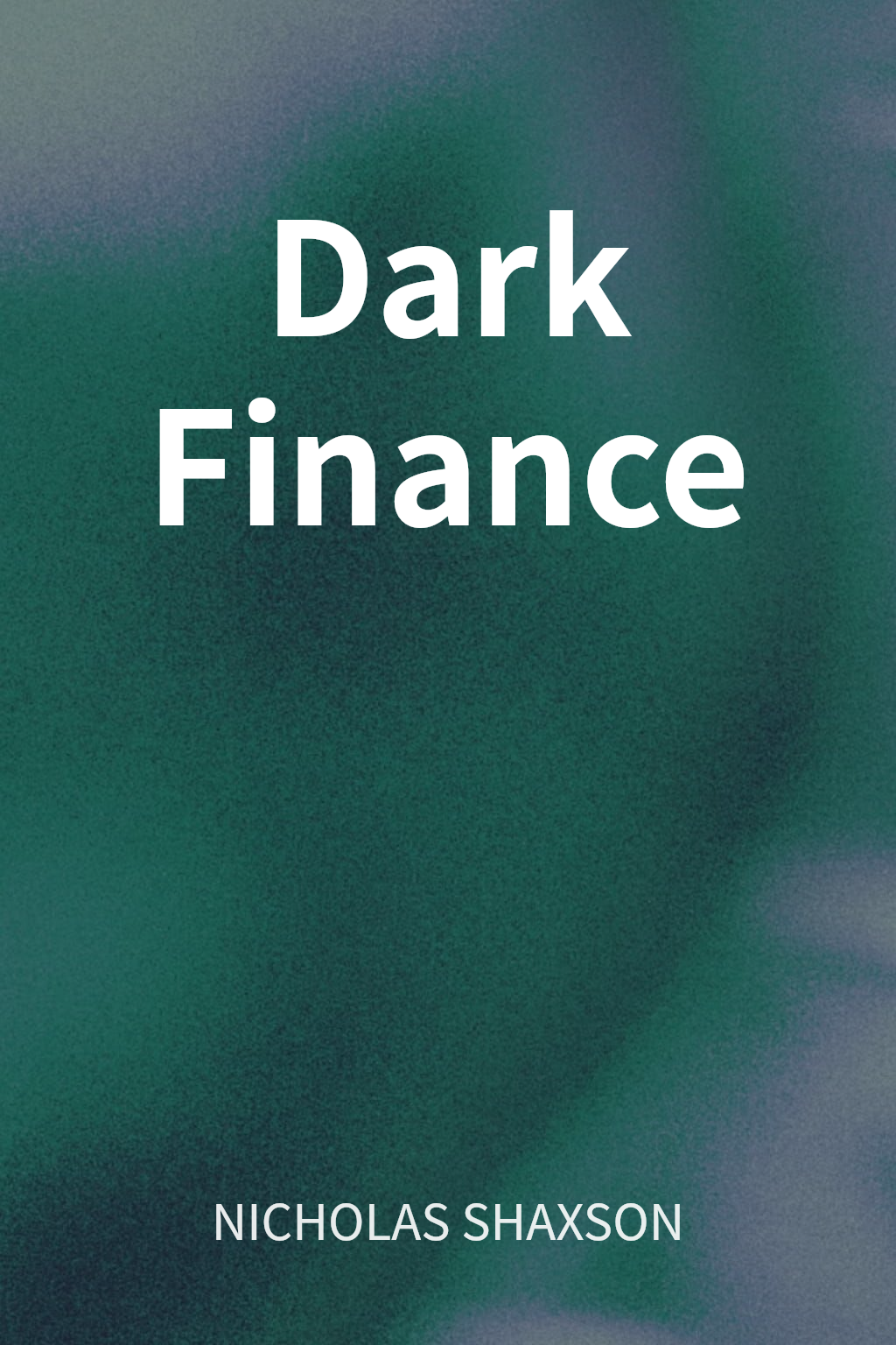 Dark Finance cover