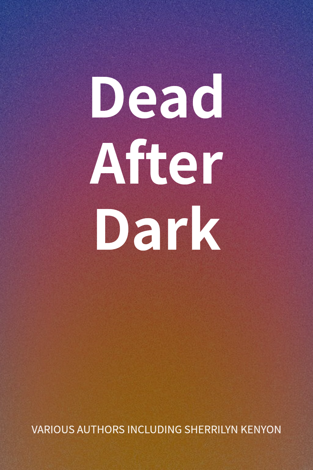Dead After Dark cover