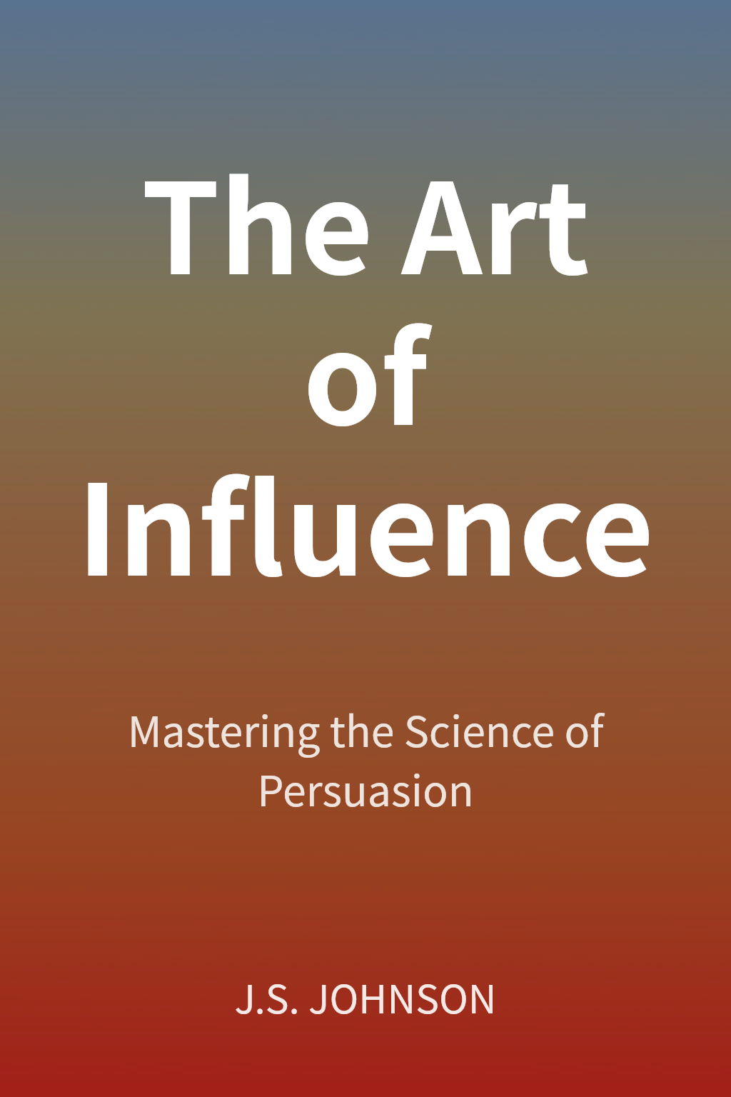 The Art of Influence cover
