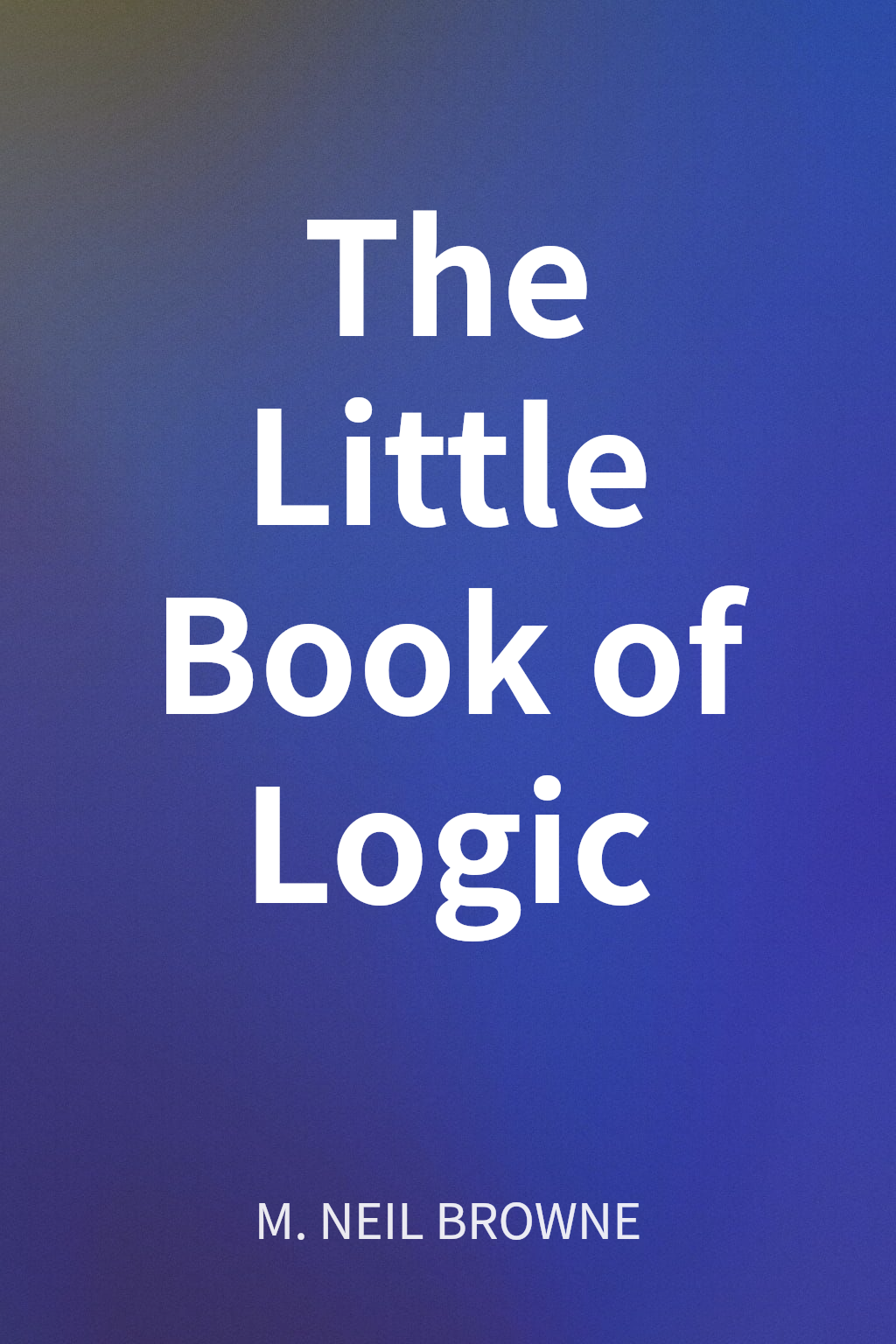 The Little Book of Logic cover
