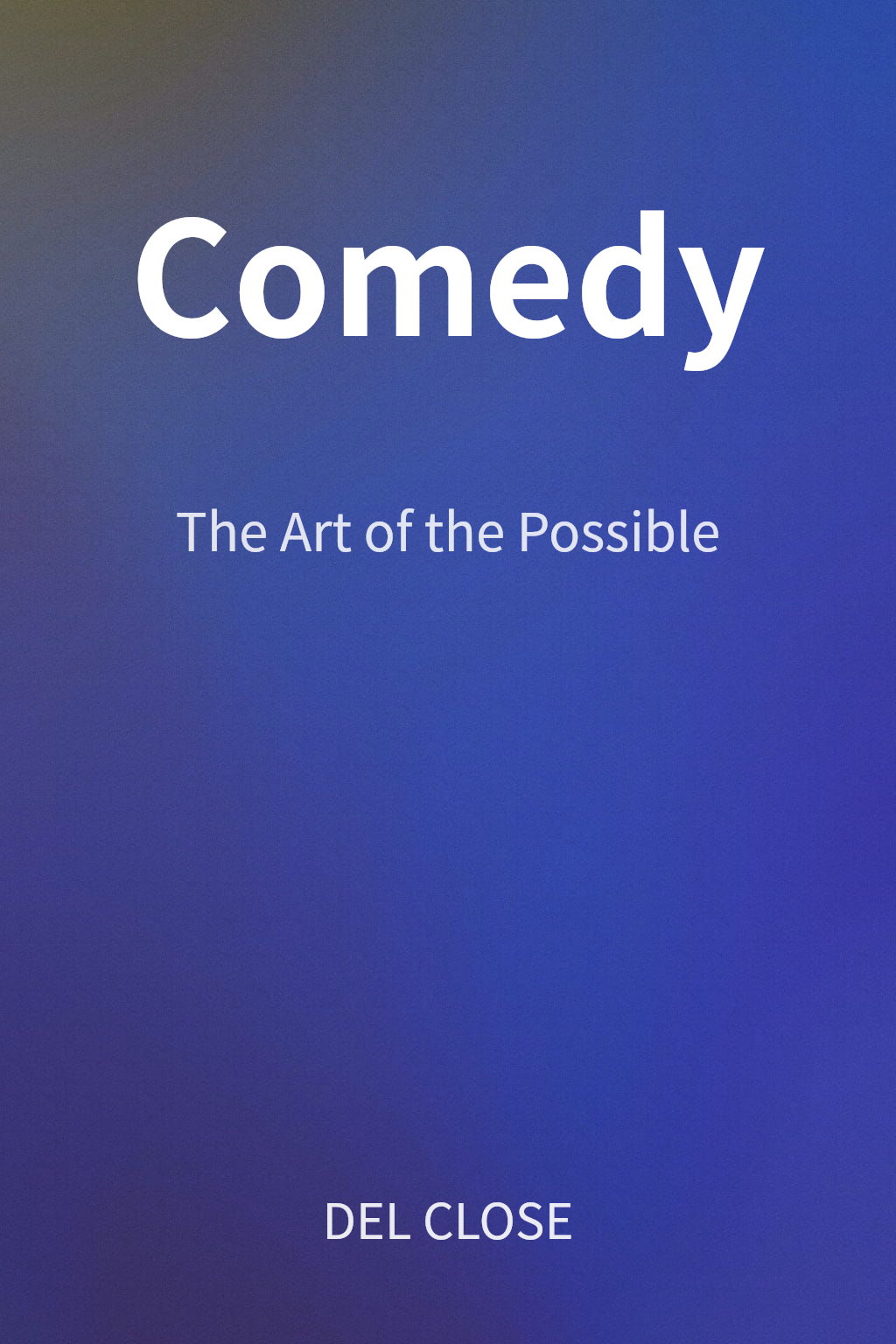 Comedy cover