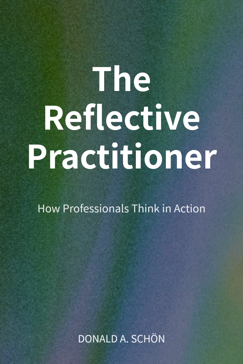 The Reflective Practitioner cover