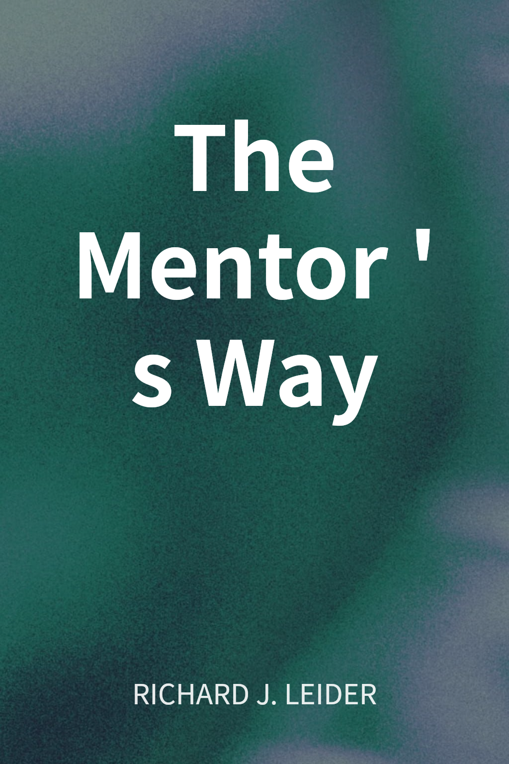 The Mentor's Way cover