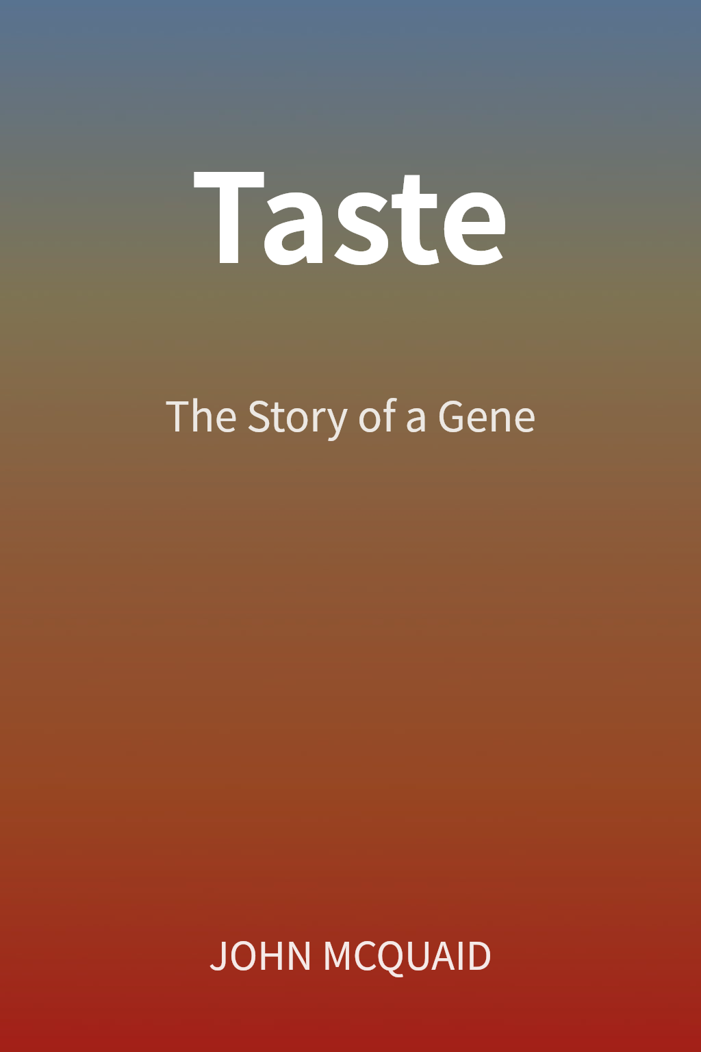 Taste cover