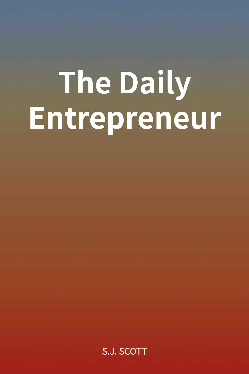 The Daily Entrepreneur cover