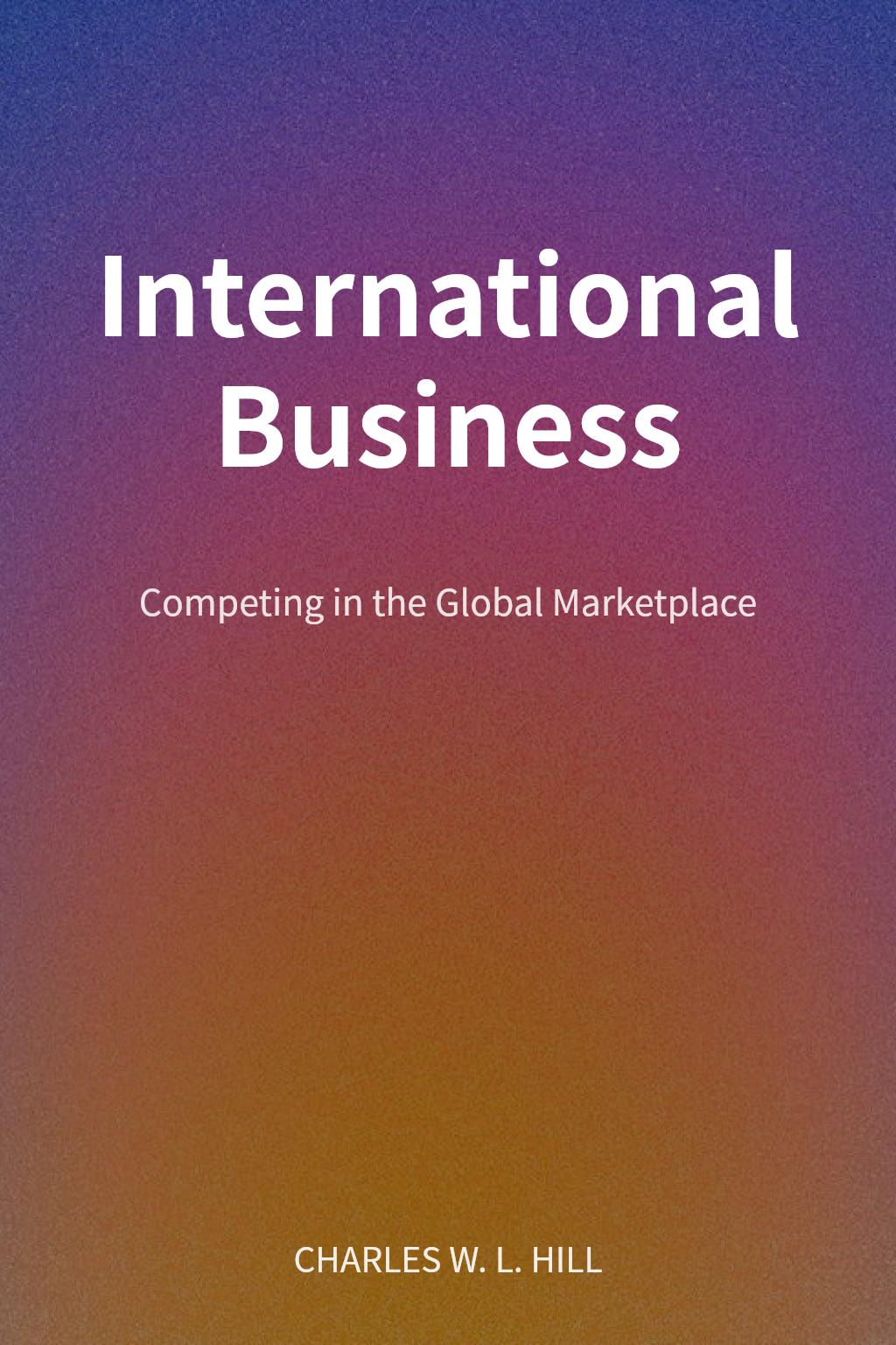International Business cover