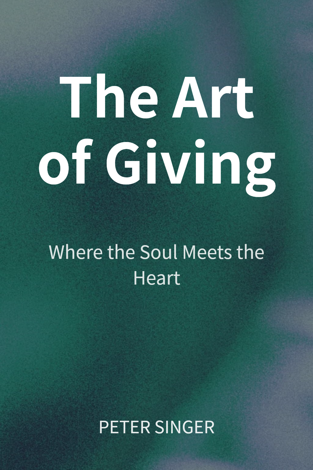 The Art of Giving cover